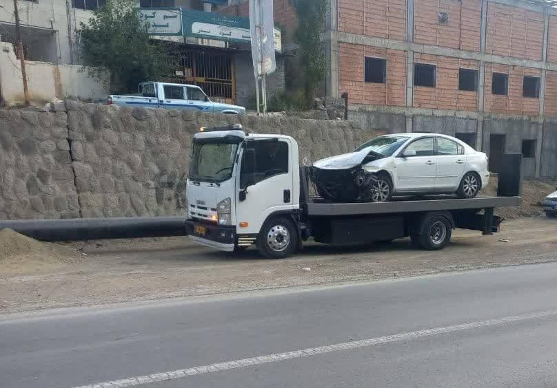 یدک کش با جرثقیل امدادخودرو علی شاکر در کاشان