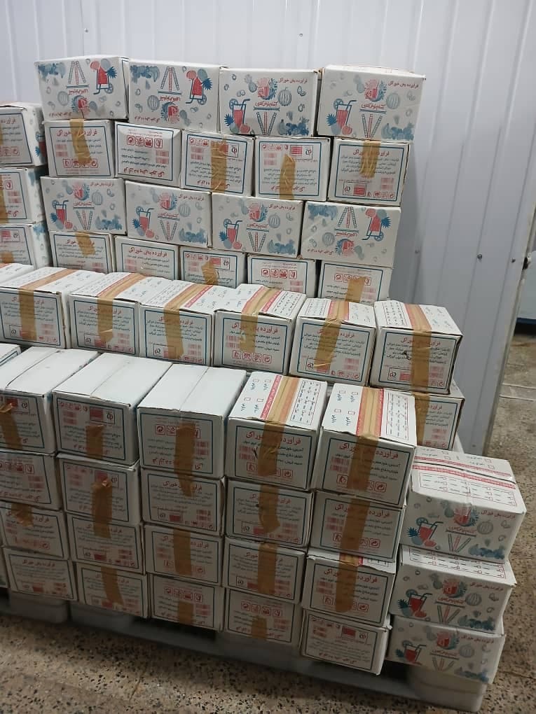 تولید و فروش نوشمک و یخمک شرکت آشام نوش کعبی در اهواز