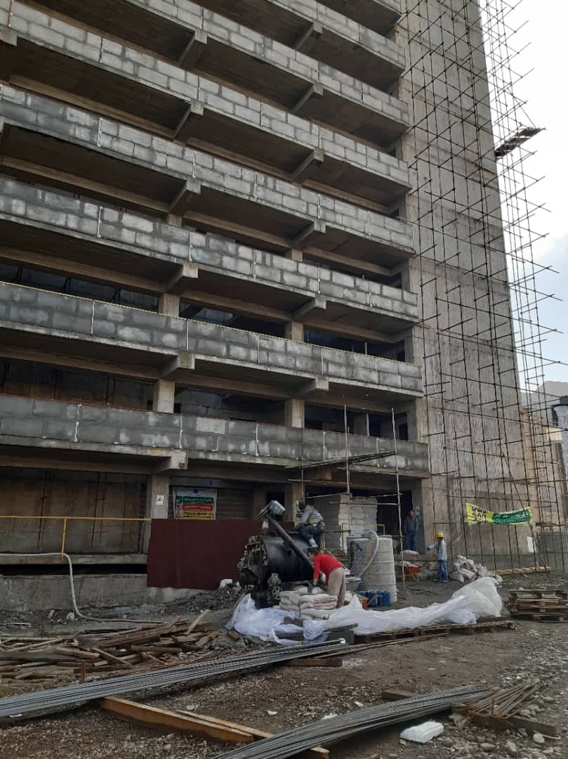 خدمات فوم بتن سبک مصطفی شکوهی شعبه 1 در رشت