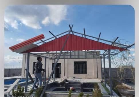 ساخت و اجرای شیروانی و سوله بخشی در همدان