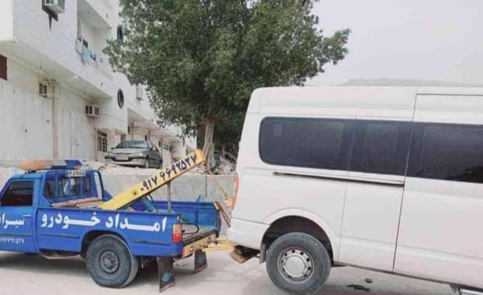 امدادخودرو و یدک کش محمد نخجو در سیراف