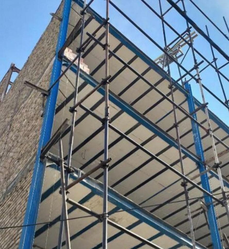 داربست فلزی عمرانی در مشهد