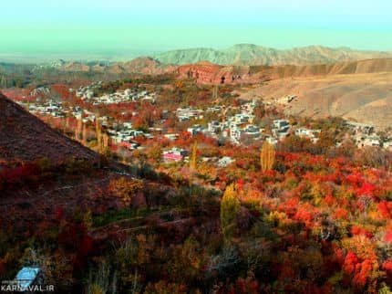 اقامتگاه بوم گردی خان نشین در روستای بوژان نیشابور