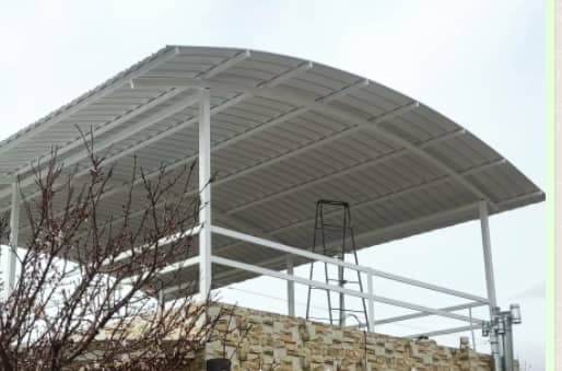 تولید و طراحی سایبان حیاط دنا در اصفهان