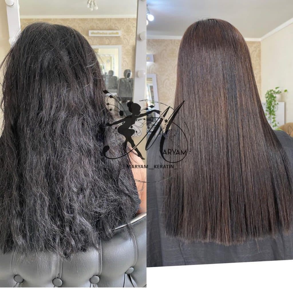 صافی دائمی و کراتین مو مریم در گرگان