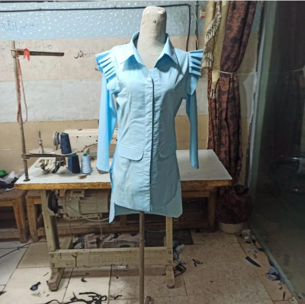 تولیدی لباس بهاره در کاشان