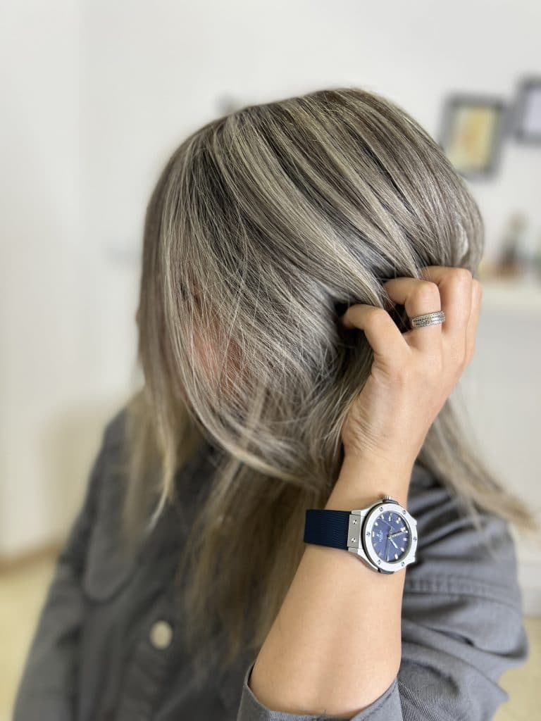 خدمات رنگ مو محدثه حسنخانی در کرمان