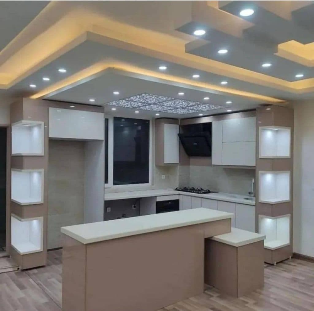 طراحی و اجرای انواع کابینت و دکوراسیون داخلی دارک در شیراز