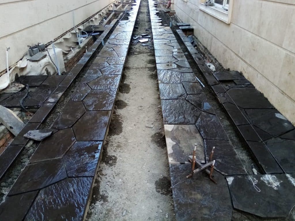 فروش و اجرای سنگ لاشه و ورقه ای طاهری در دماوند