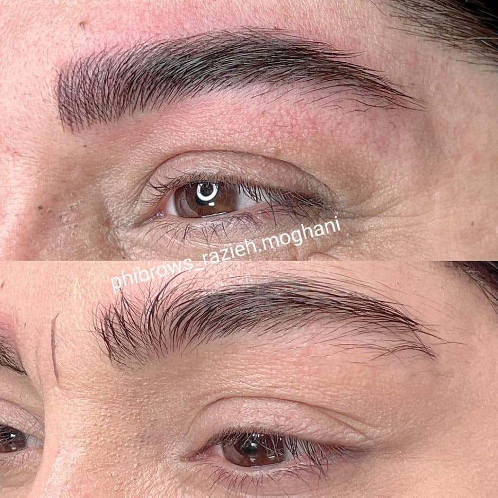 خدمات میکروبلیدینگ راضیه مغانی در اصفهان