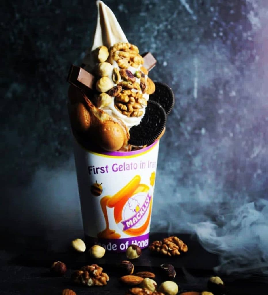 آبمیوه بستنی مکلی در قشم