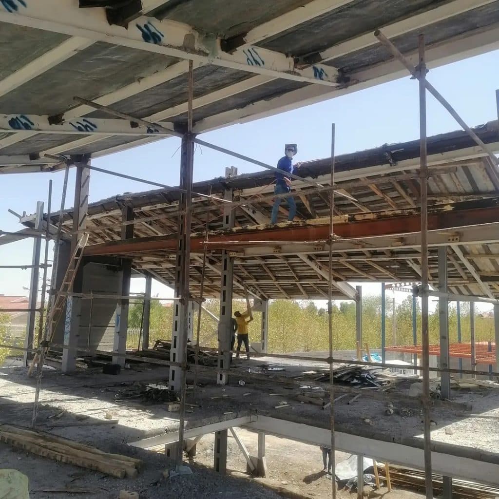 آرماتوربندی و قالب بندی نوین در گلبهار مشهد