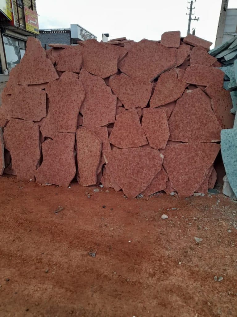 اجرای سنگ لاشه جلالی در تهران