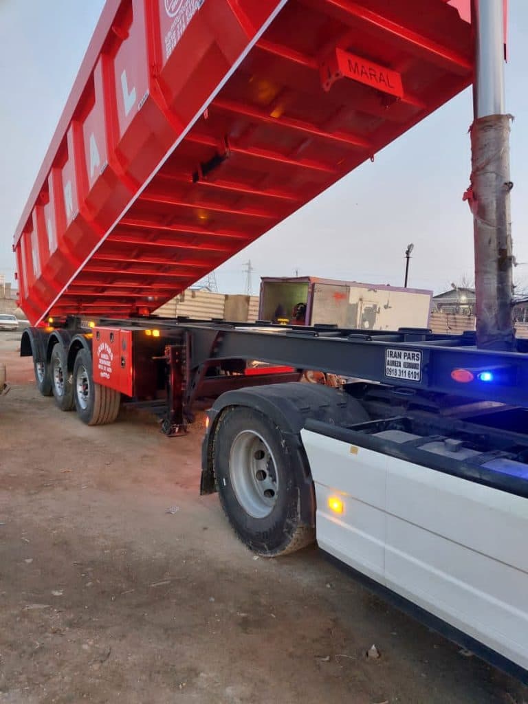 تریلی سازی ایران پارس کشاورزی در همدان