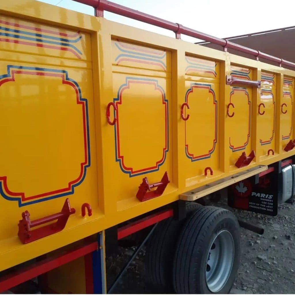 اطاقسازی کامیون پاریس در بروجرد