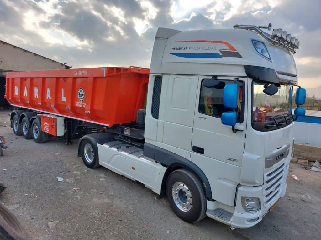 تریلی سازی ایران پارس کشاورزی در همدان