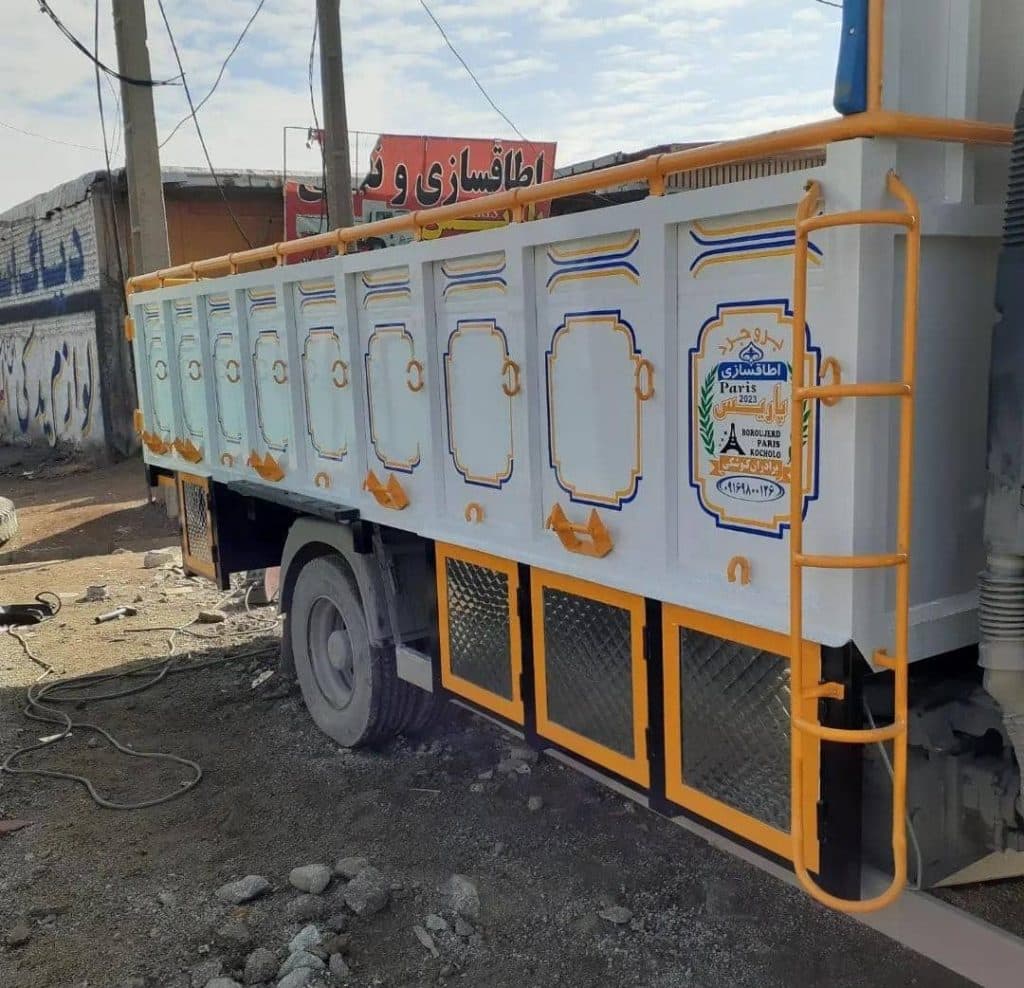 اطاقسازی کامیون پاریس در بروجرد