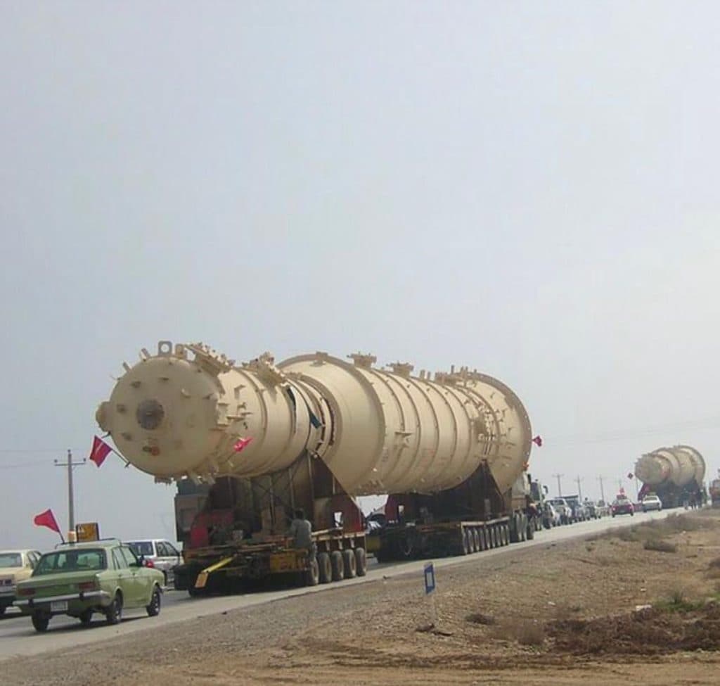 شرکت حمل و نقل سنگین بار قزلباش در اراک