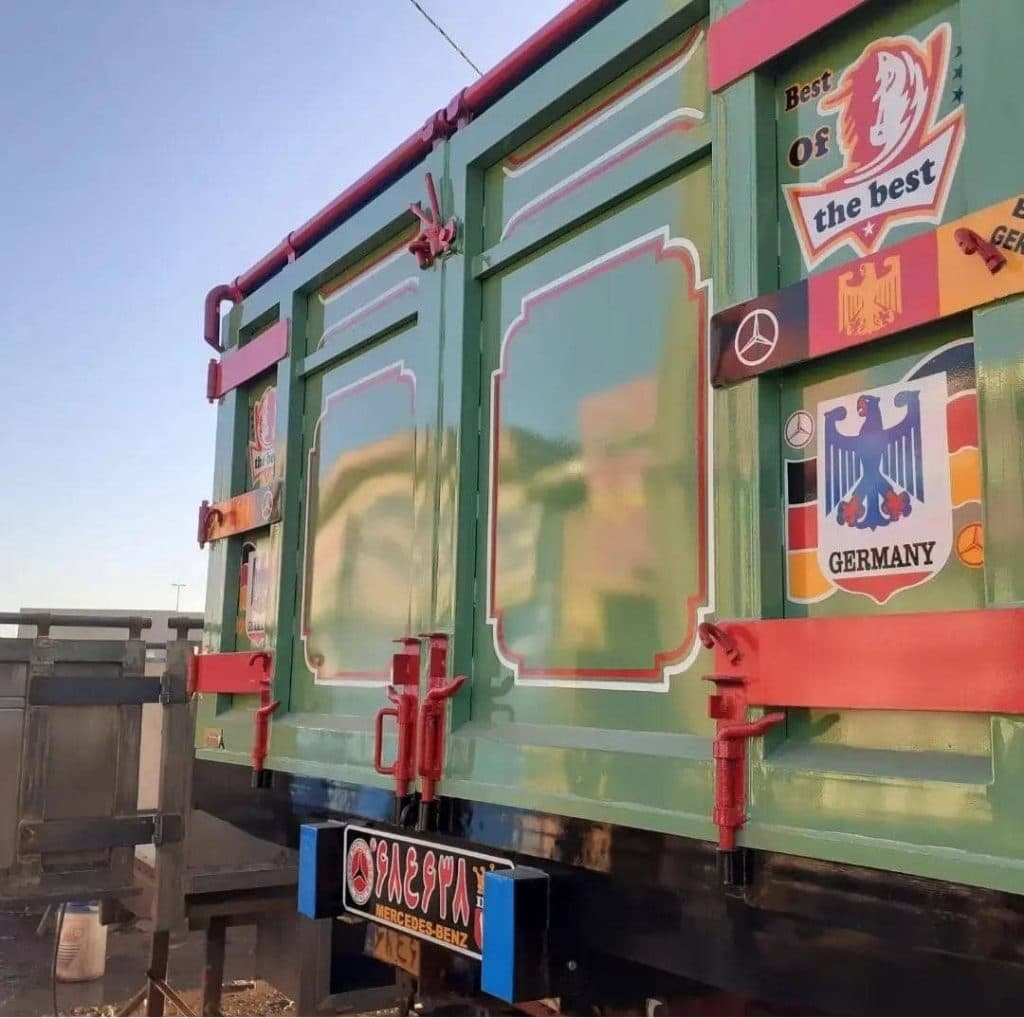 اطاقسازی کامیون پاریس در بروجرد