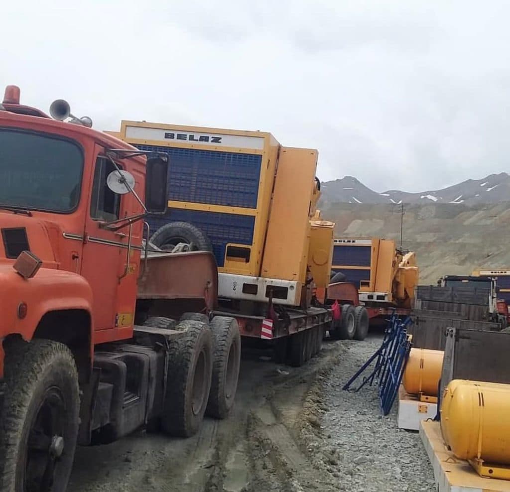 شرکت حمل و نقل سنگین بار قزلباش در اراک