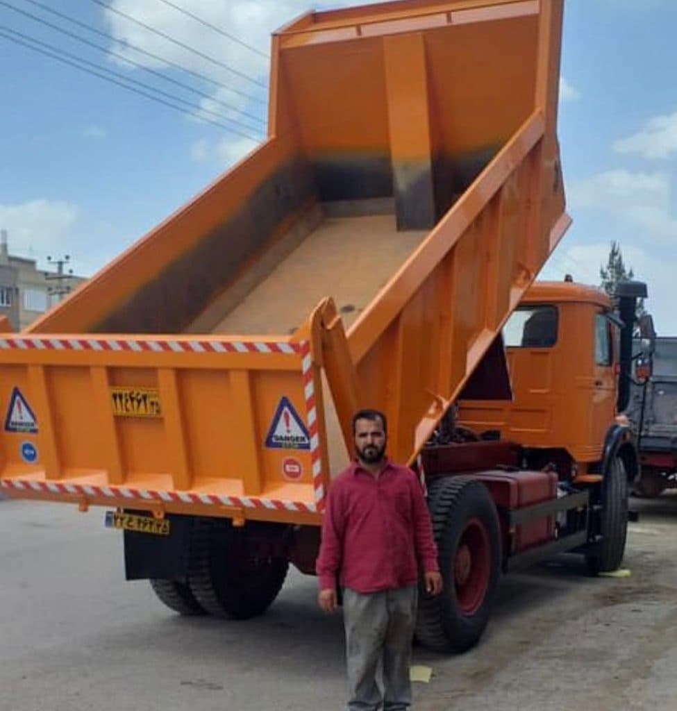 اتاق سازی ماشین میثم کمپرس بوکان در آذربایجان غربی