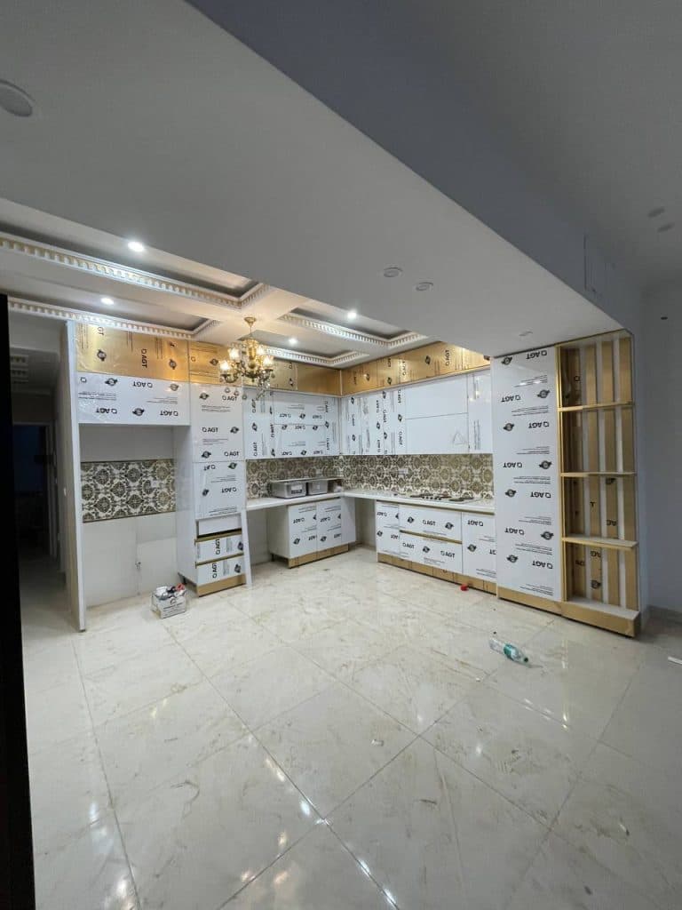 طراحی و اجرای کابینت mdf ناروند در یزد