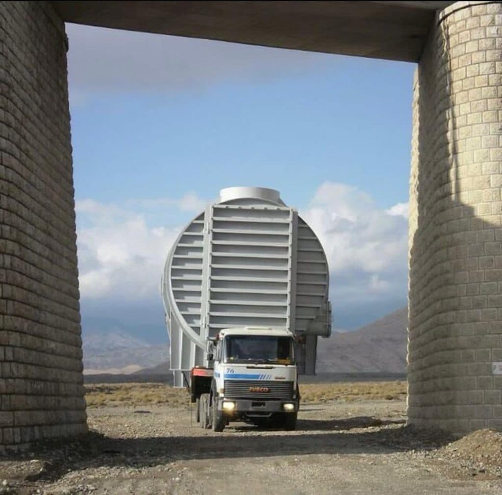 شرکت حمل و نقل سنگین بار قزلباش در اراک