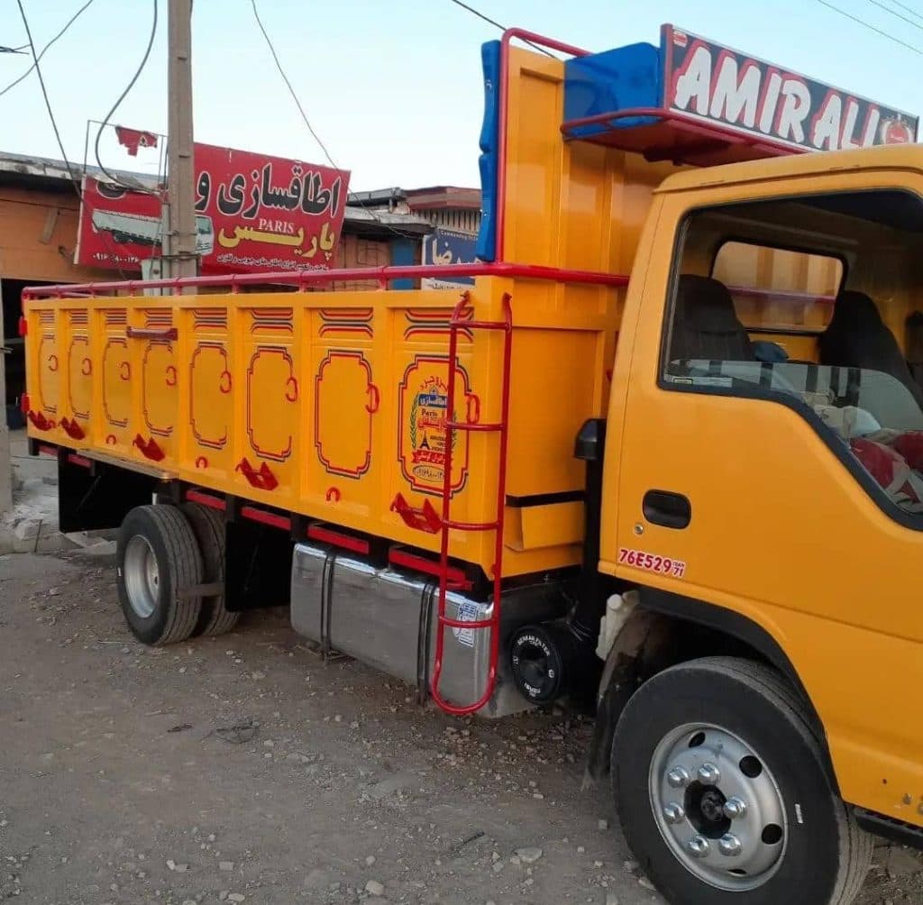 اطاقسازی کامیون پاریس در بروجرد