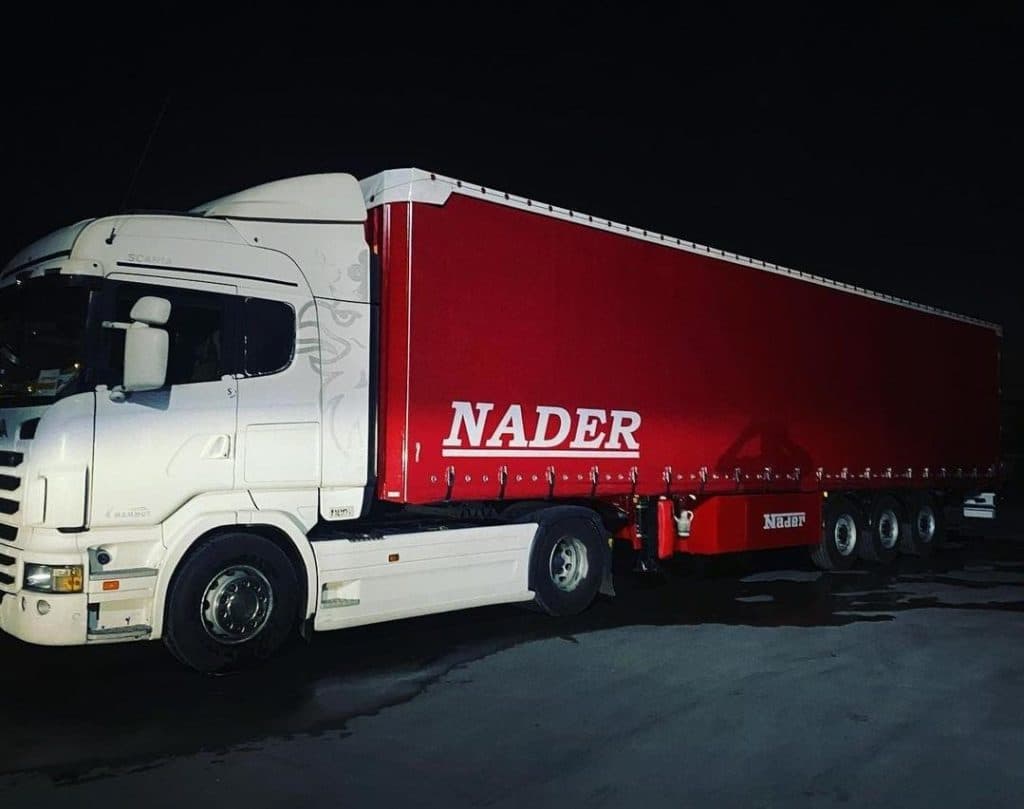 کانتینر سازی نادر تریلر در مرند