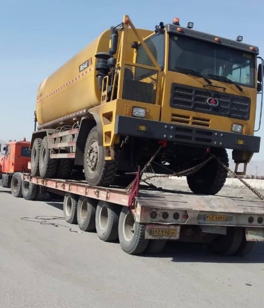 شرکت حمل و نقل سنگین بار قزلباش در اراک