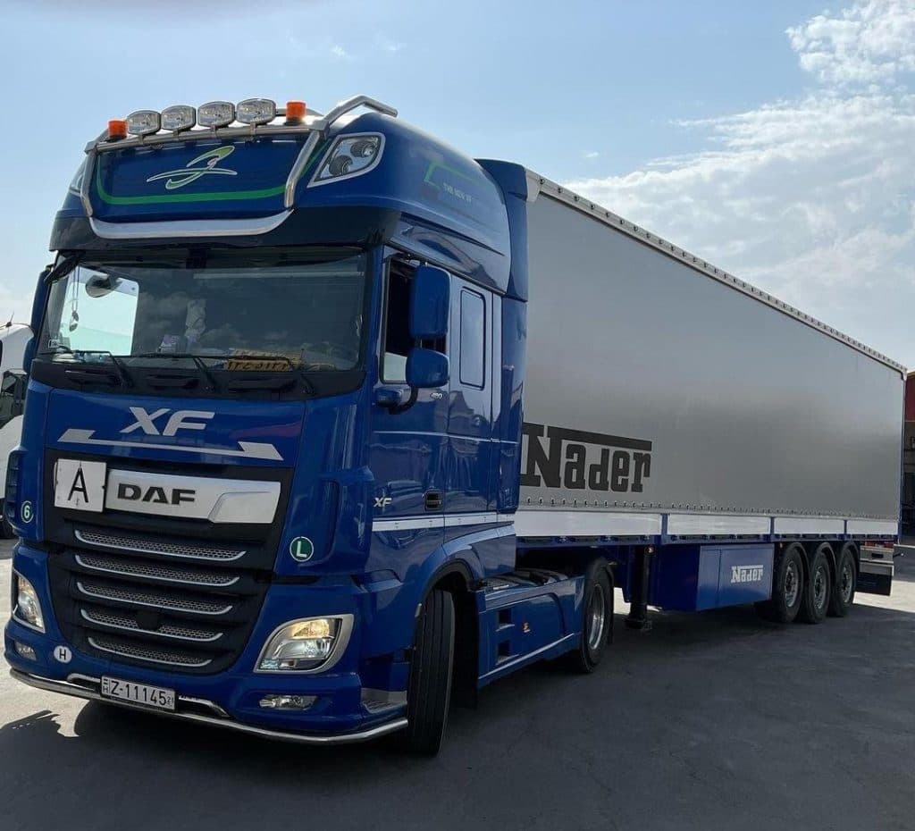 کانتینر سازی نادر تریلر در مرند