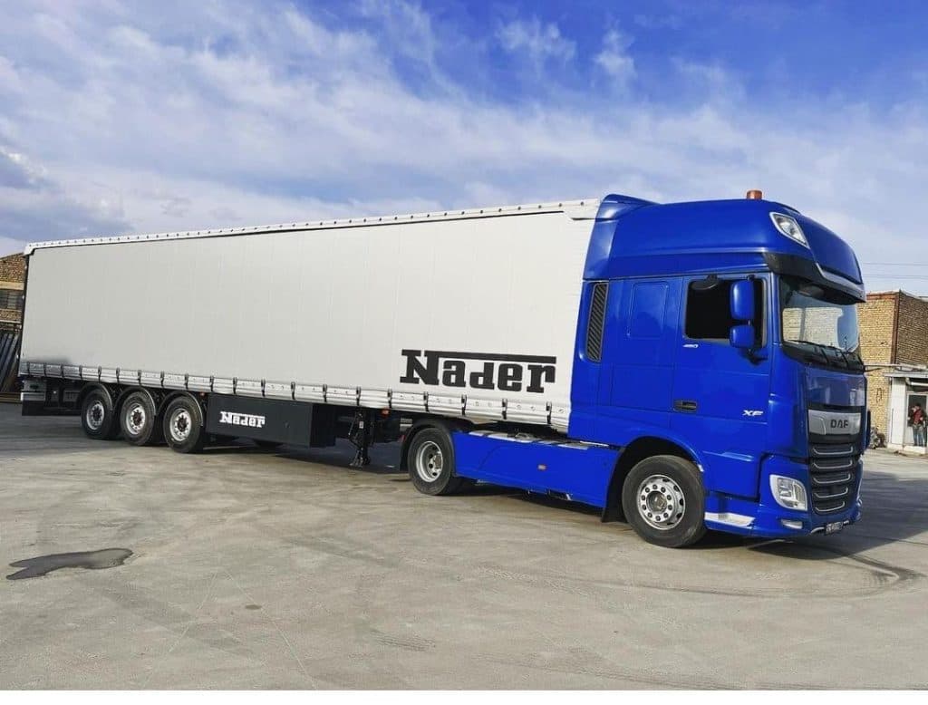 کانتینر سازی نادر تریلر در مرند