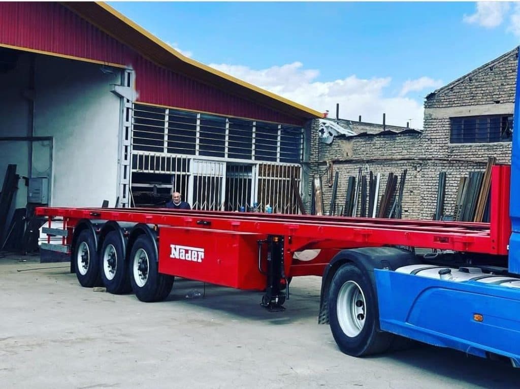 کانتینر سازی نادر تریلر در مرند