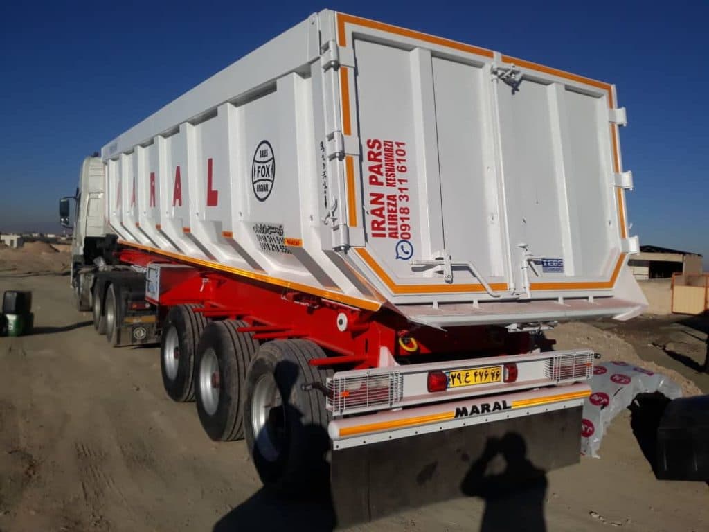 تریلی سازی ایران پارس کشاورزی در همدان