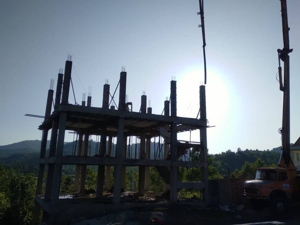 پیمانکاری اسکلت ساختمان و آرماتوربندی دروگر در لنگرود گیلان