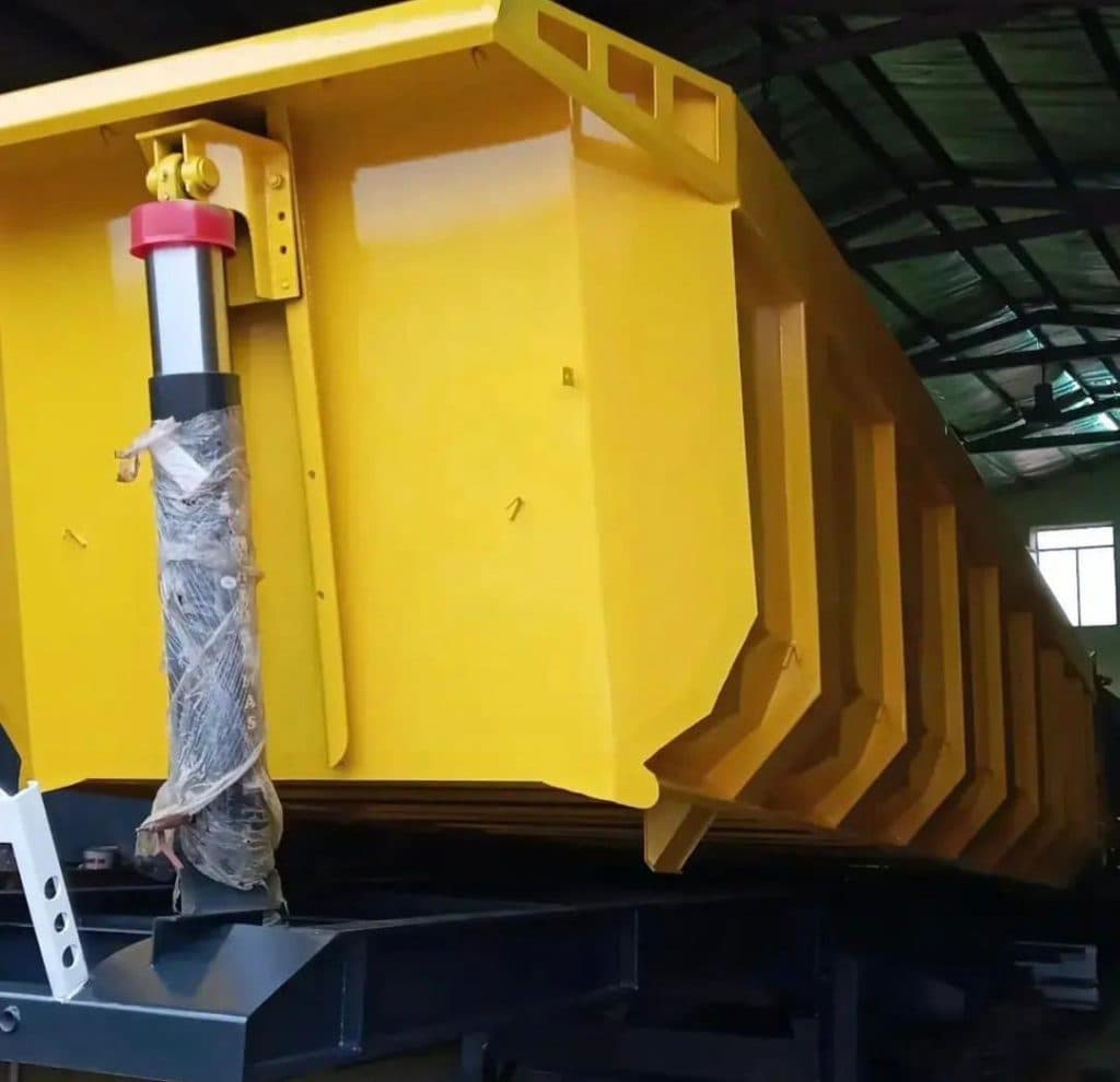 تریلی سازی کمپرسی دو و سه محور مرتضی حاجیان در همدان