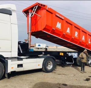 تریلی سازی کمپرسی دو و سه محور مرتضی حاجیان در همدان