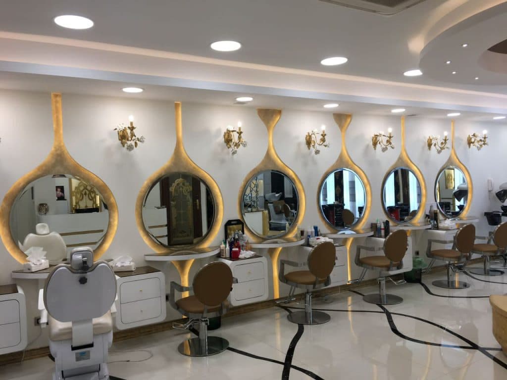 دکوراسیون آرایشگاهی چشم سوم در تهران