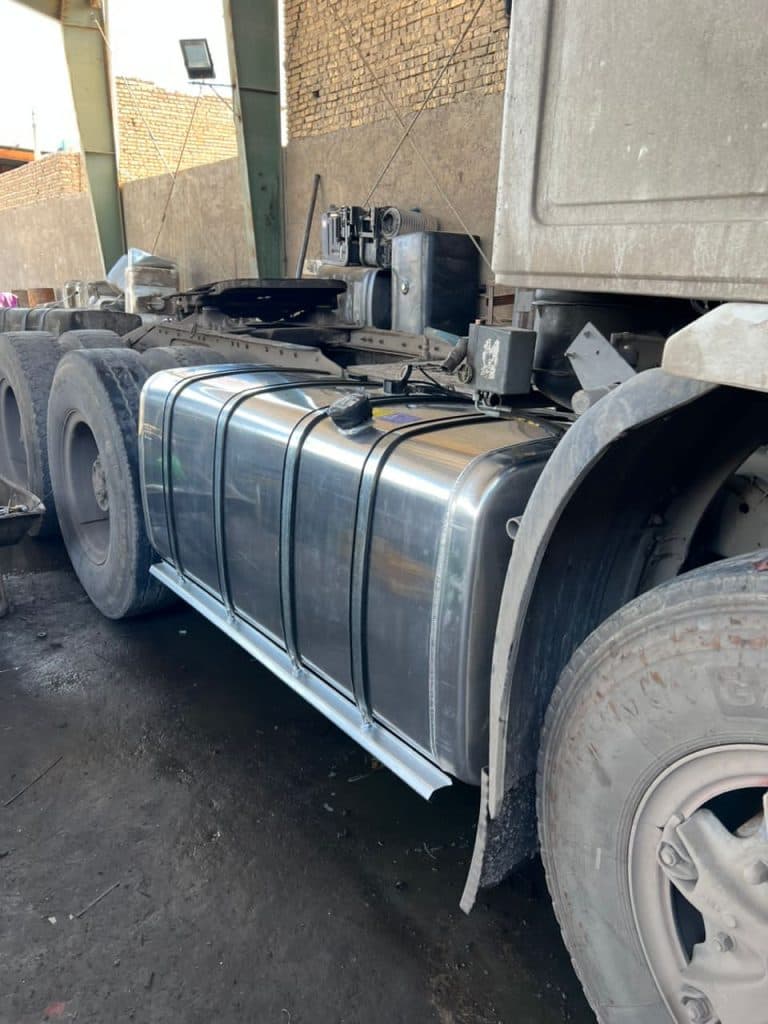 باکسازی کامیون و تریلی آواره در یزد