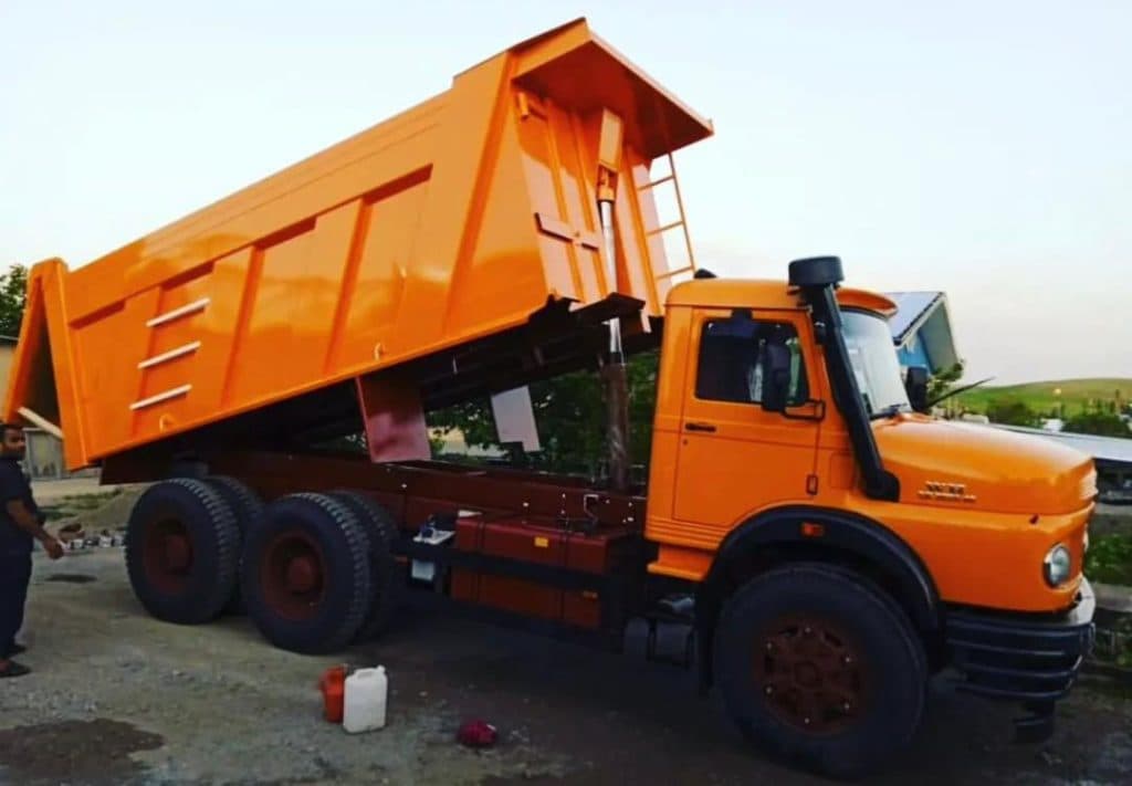 اتاق سازی ماشین های سنگین ماهان کمپرس در بوکان آذربایجان غربی