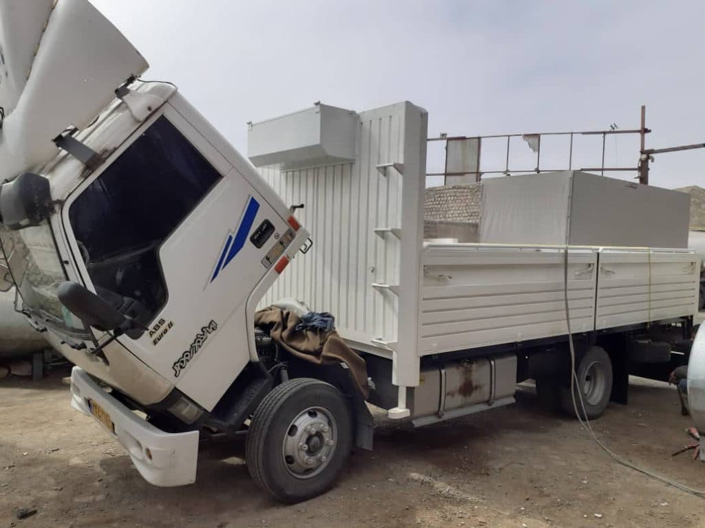 ساخت و تعمیر اجاره اتاقسازی کامیون سالار کانتین در اراک