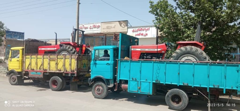 خرید و فروش تراکتور و ادوات کشاورزی مزرعه گندم در نیشابور
