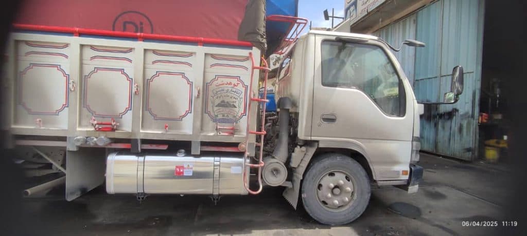 باکسازی ماشین سنگین بختیاری در خرم آباد