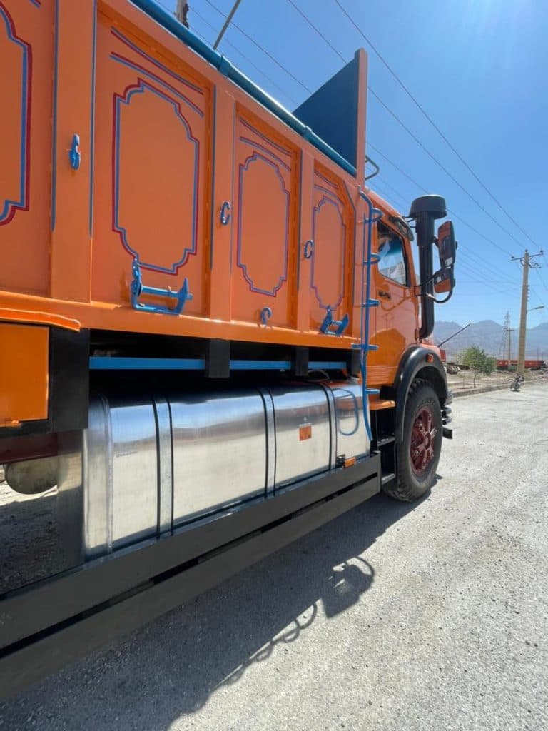 باکسازی کامیون و تریلی آواره در یزد