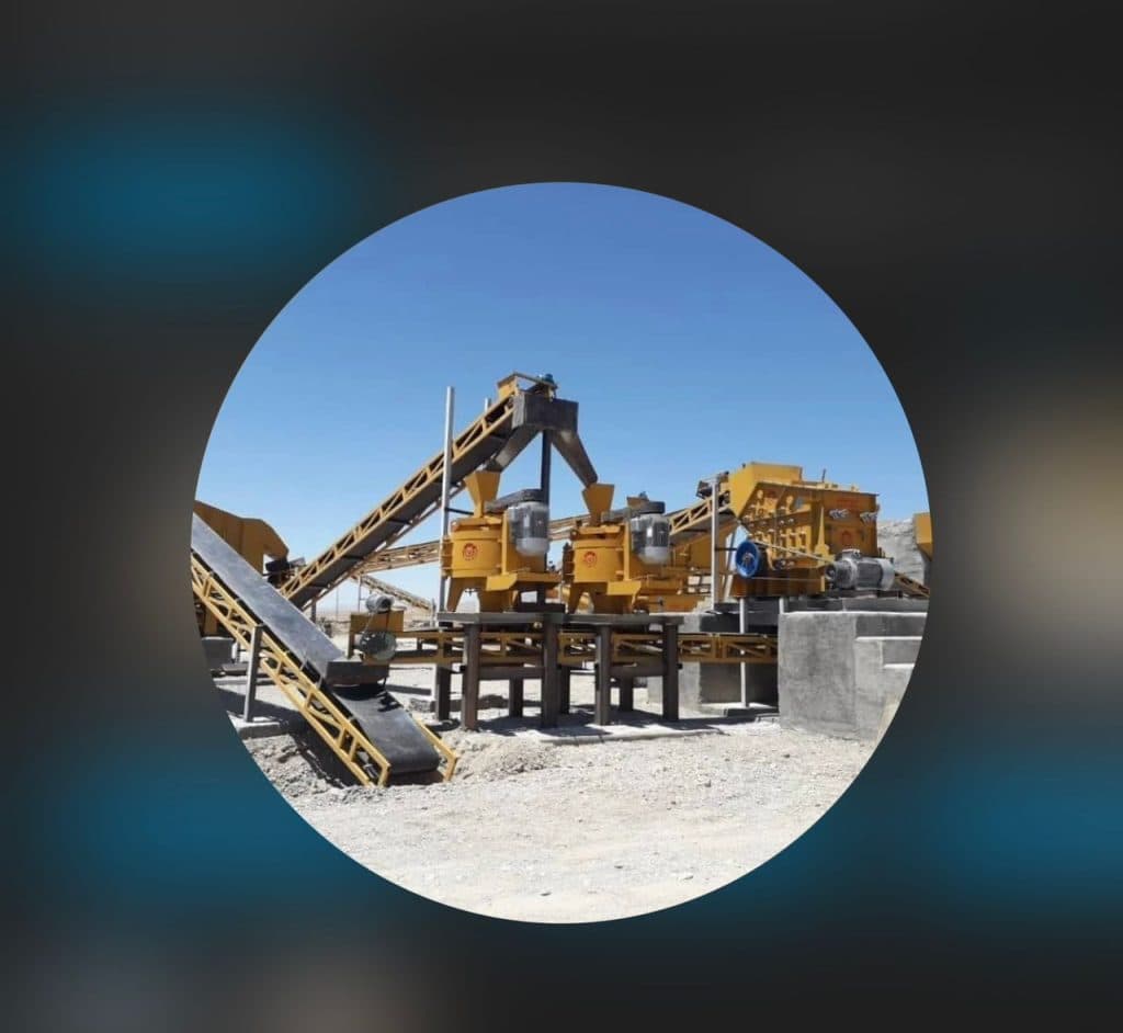 ساخت دستگاه سنگ شکن و شن و ماسه و بتن آماده منافی در تهران