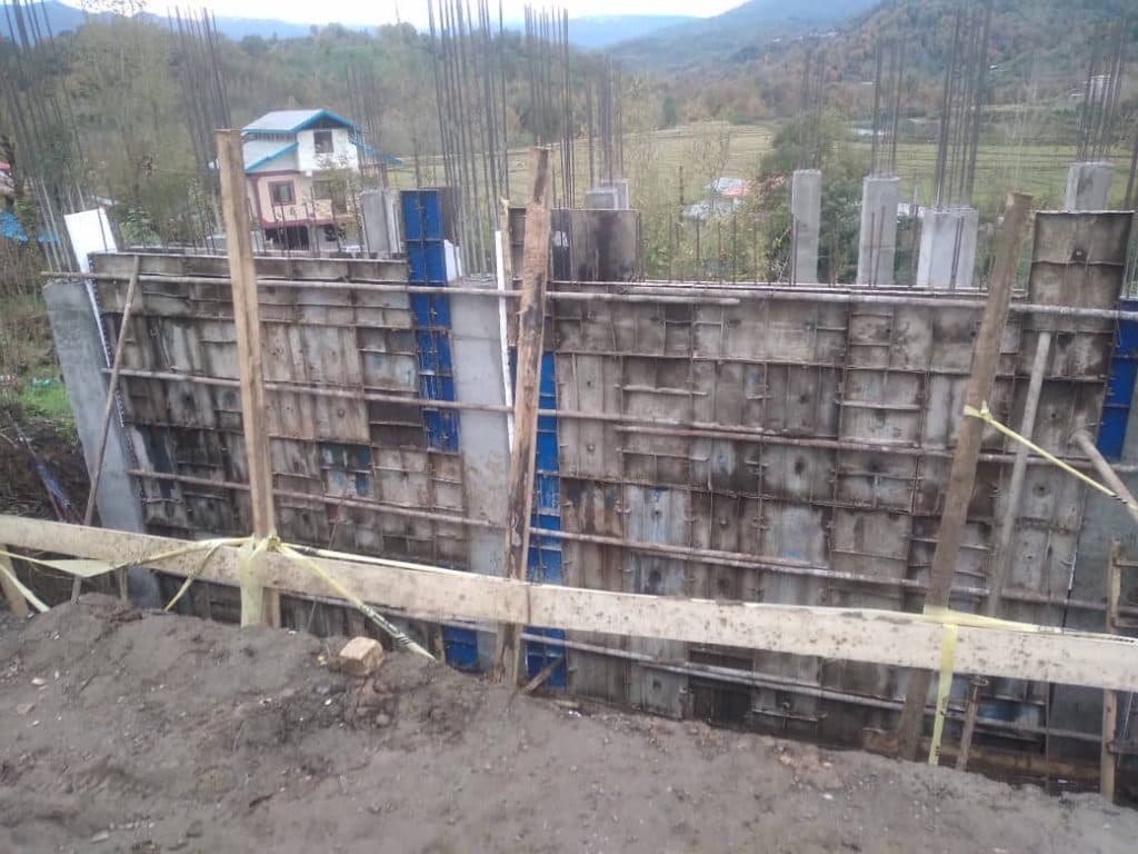 پیمانکاری اسکلت ساختمان و آرماتوربندی دروگر در لنگرود گیلان