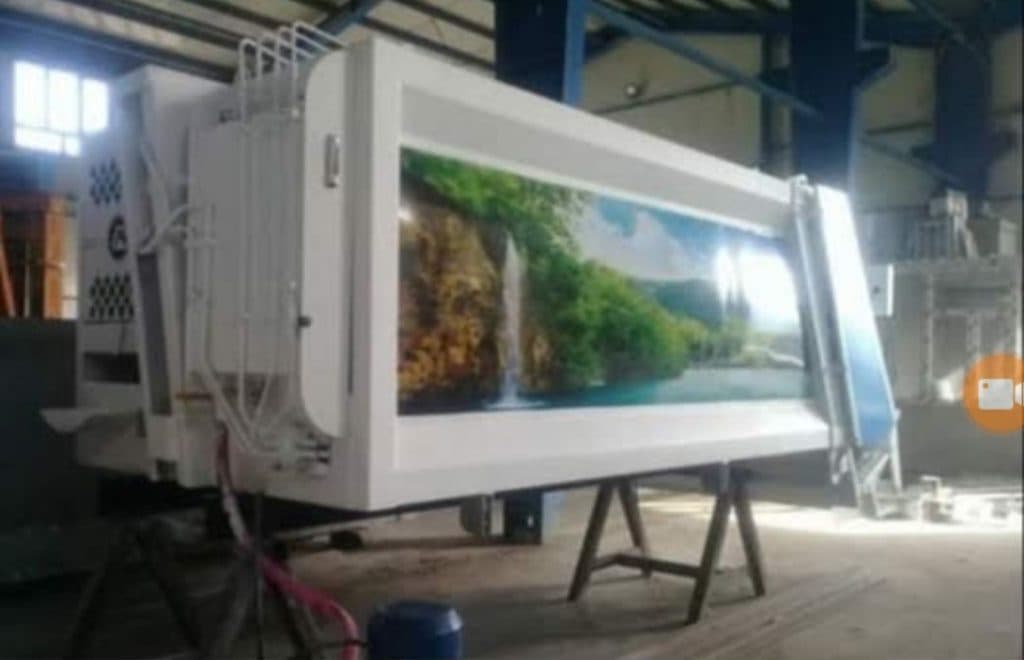 ساخت اتاق های کمپرسی و پرس زباله شهرداری نمازی در بوکان آذربایجان غربی