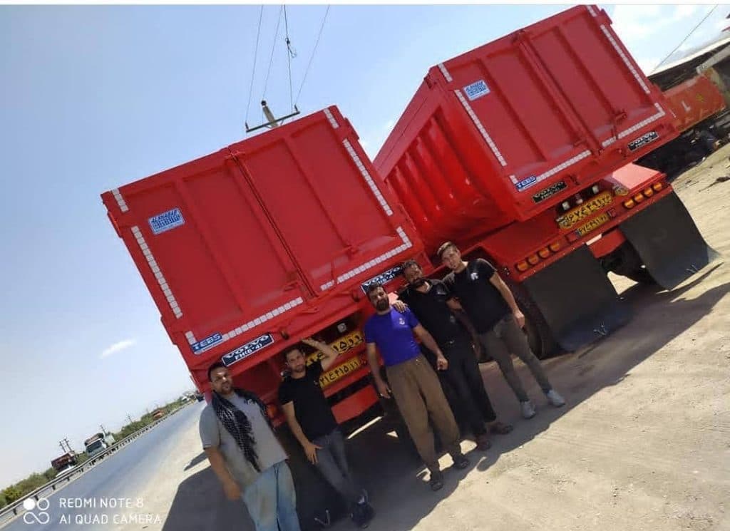 تریلی سازی و کمپرسی سازی آریا صنعت در همدان