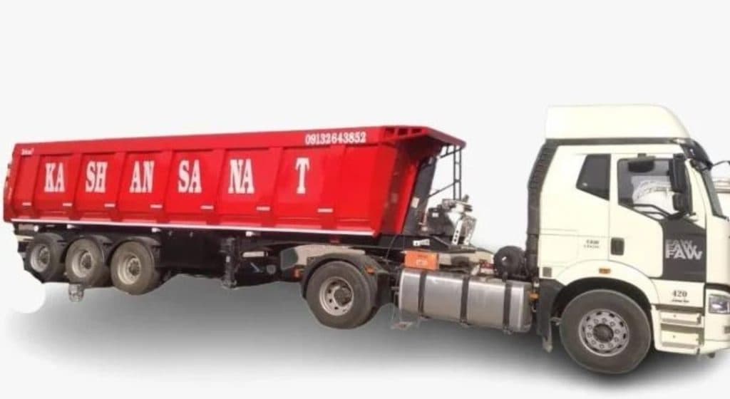 تریلی سازی کاشان صنعت برهان نیکان در کاشان