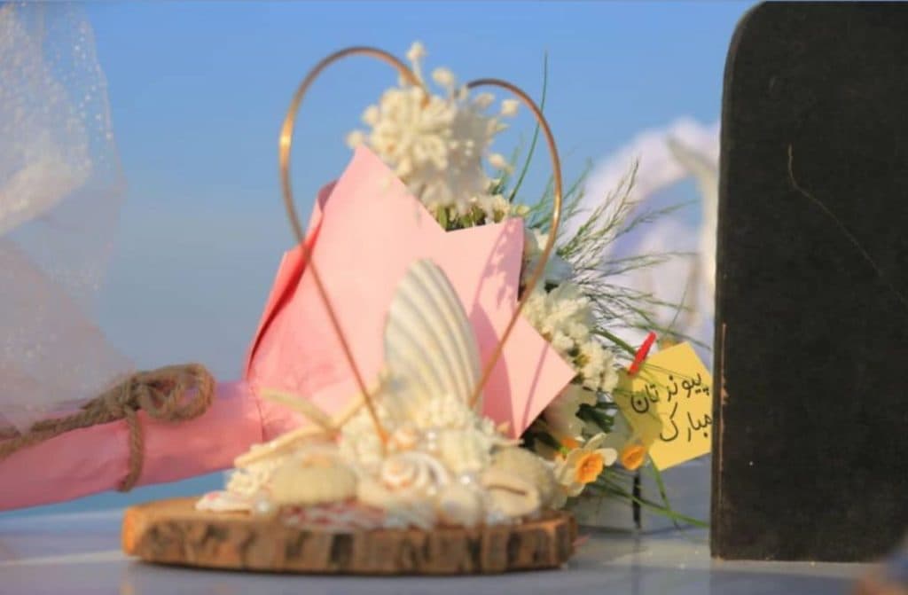 سفره عقد تشریفات سانیا بالن در کیش